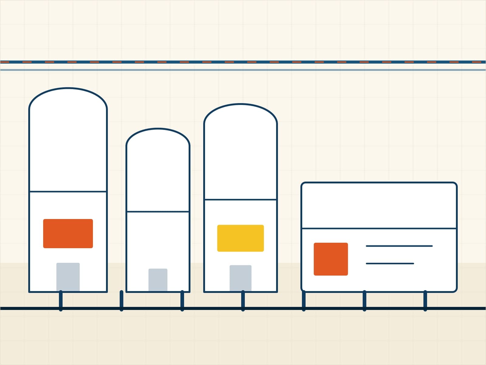 Schematic illustration for a greenfield 1 llpd liquid milk dairy scope